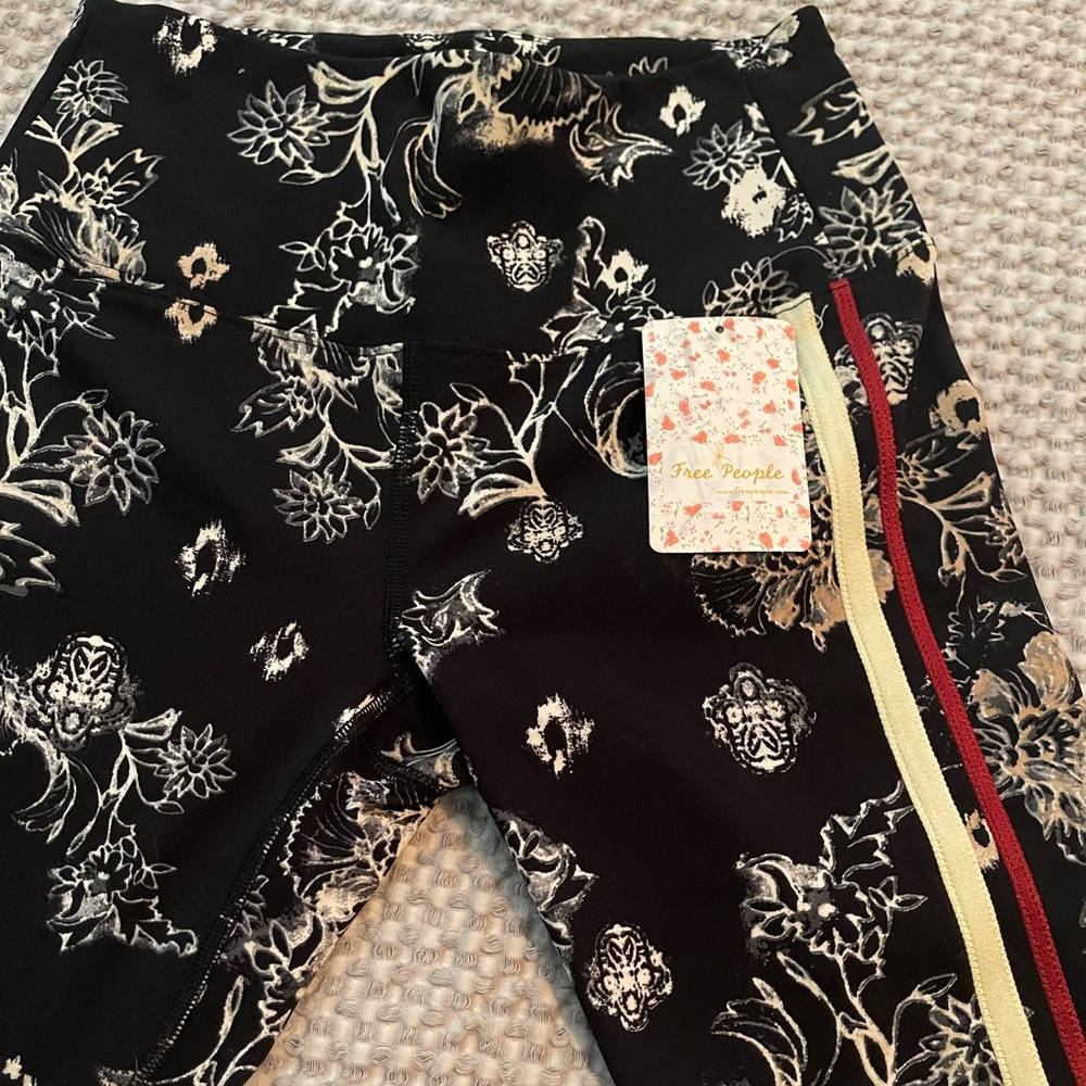 NET Free People Movement Black Combo Leggings
